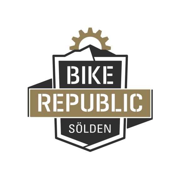 Bike Republic Aufkleber BR klein Schwarz