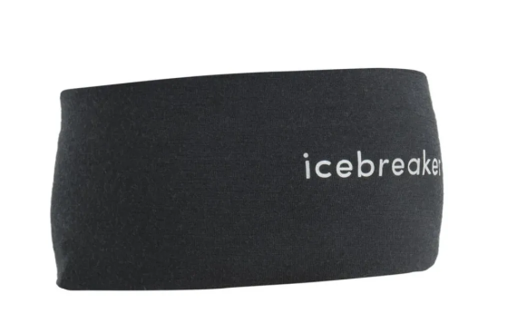 Icebreaker Oasis Headband 200 Schwarz
