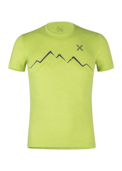 Montura Merino Skyline T-Shirt Men Grün