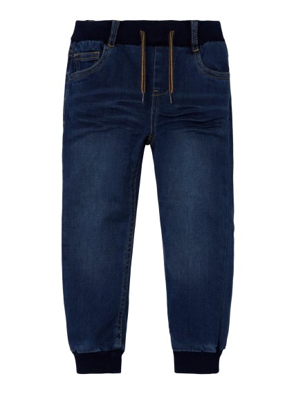 NAME IT NMMBEN BAGGY ROUND JEANS 1132-TO NO dunkelblau