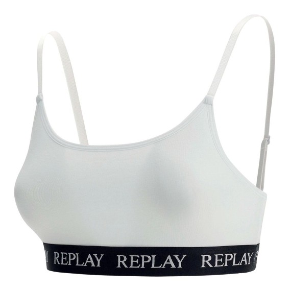 Replay Underwear REPLAY CASUAL BRALETTE donna Style weiß