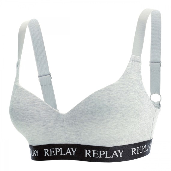 Replay Underwear REPLAY PADDED BRALETTE donna Style Grau