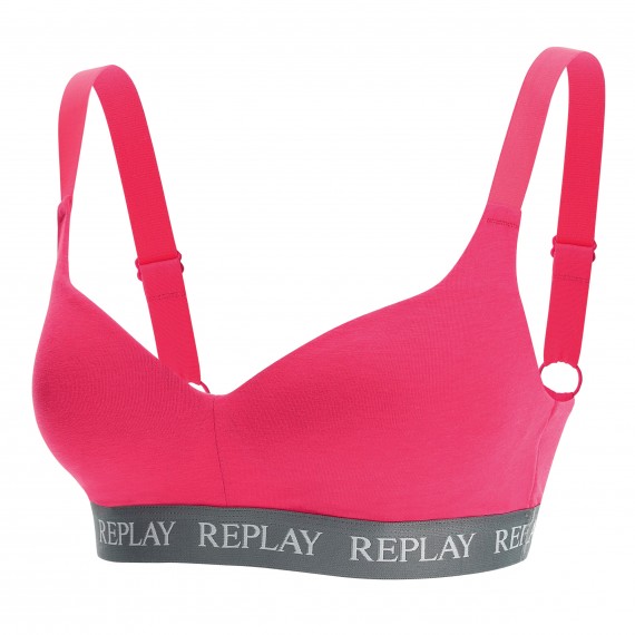 Replay Underwear REPLAY PADDED BRALETTE donna Style pink