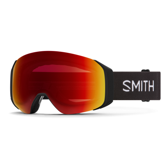 Smith 4D Mag Schneebrille Schwarz