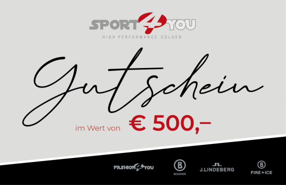 Sport4you Gutschein Online Shop 500 Euro 