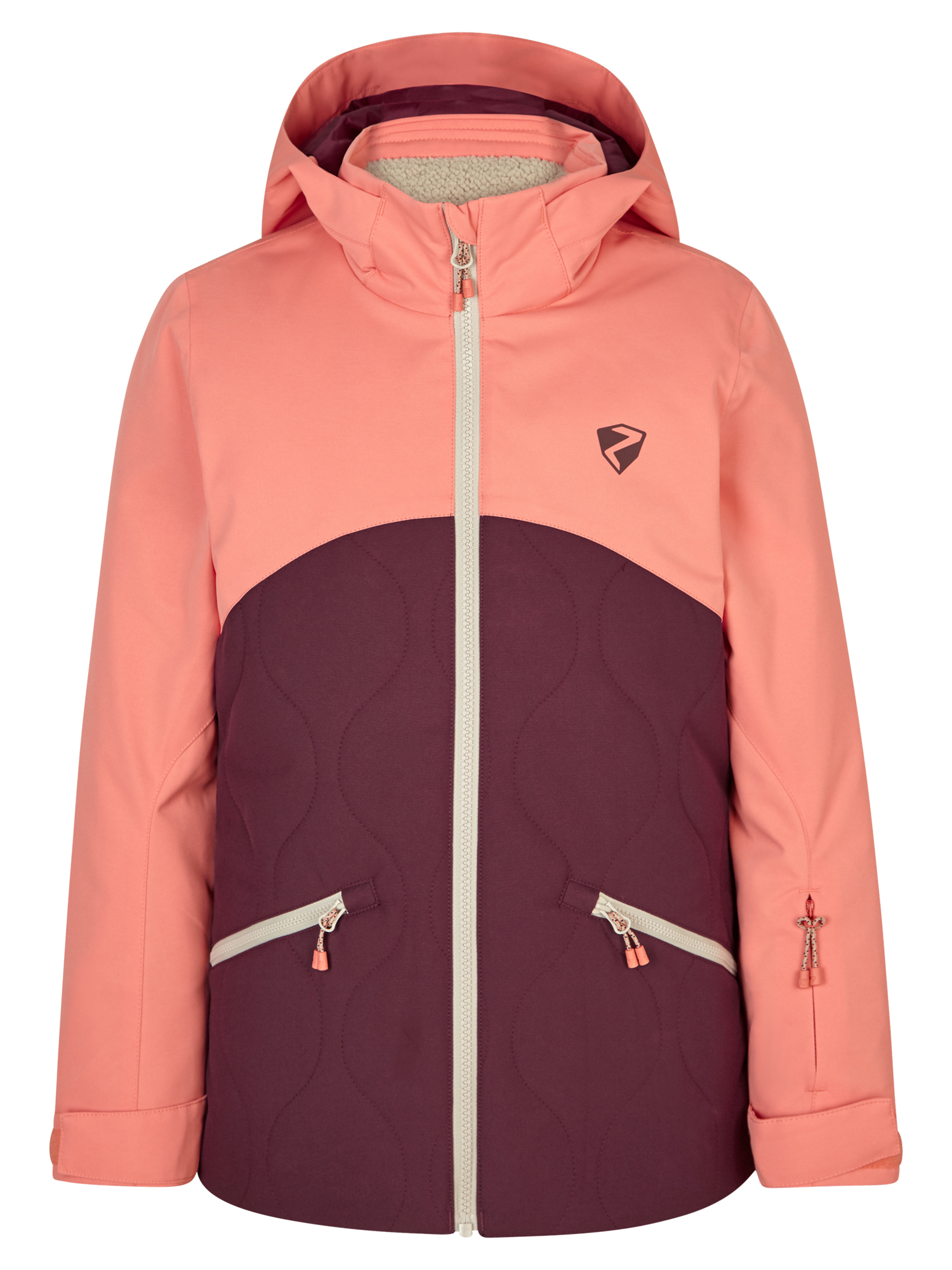 Ziener AYLA jun ski) online red (jacket velvet kaufen